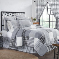 Thumbnail for Sawyer Mill Black Twin Quilt 68Wx86L VHC Brands - The Fox Decor