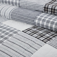 Thumbnail for Sawyer Mill Black Twin Quilt 68Wx86L VHC Brands - The Fox Decor