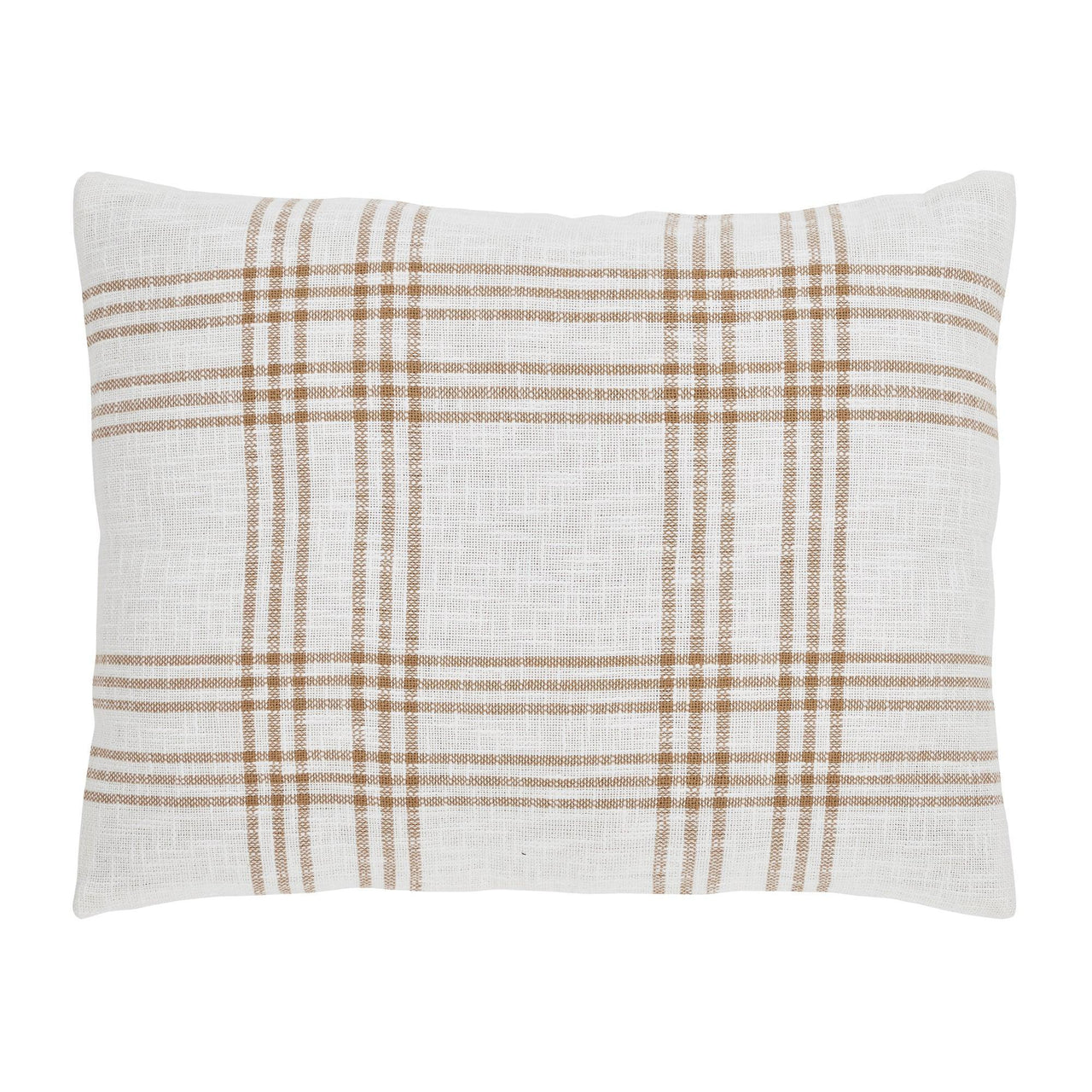 Wheat Plaid Standard Sham 21x27 VHC Brands - The Fox Decor