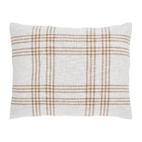 Thumbnail for Wheat Plaid Standard Sham 21x27 VHC Brands - The Fox Decor