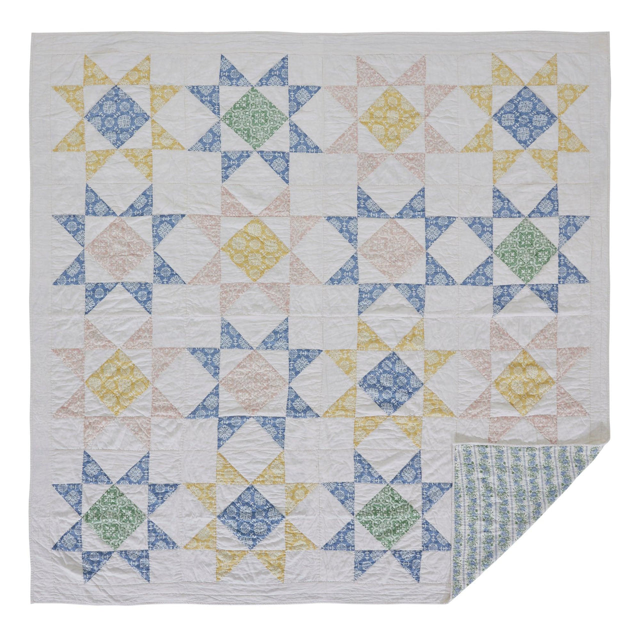 Jolie Queen Quilt 90Wx90L VHC Brands - The Fox Decor