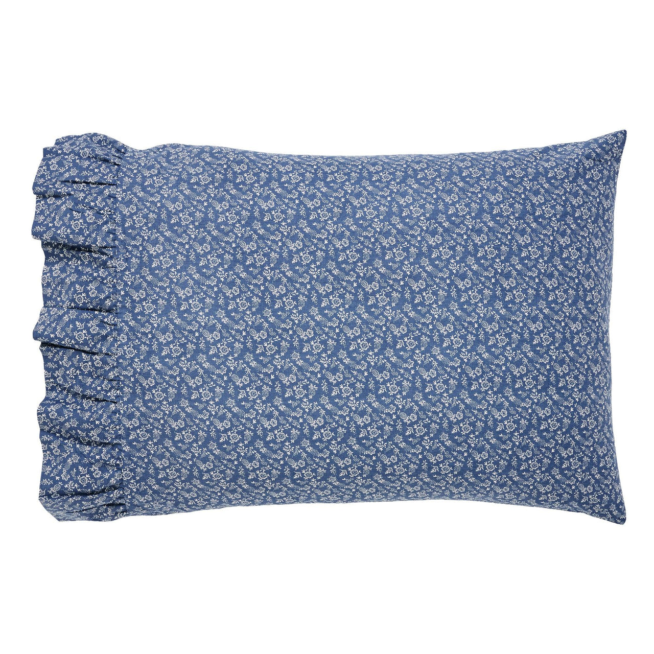 Celebration Ruffled Standard Pillow Case Set of 2 21x26+4 VHC Brands - The Fox Decor
