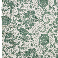 Thumbnail for Dorset Green Floral Standard Sham 21x27 VHC Brands - The Fox Decor