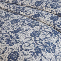 Thumbnail for Dorset Navy Floral Luxury King Quilt 120WX105L VHC Brands - The Fox Decor