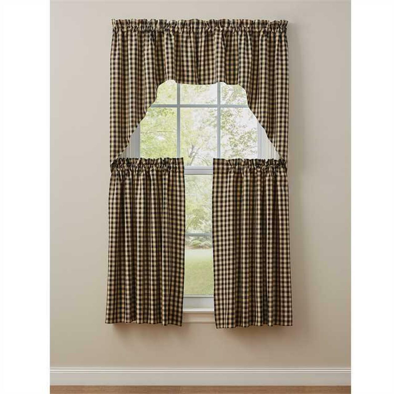 Berry Gingham Swags - Park Designs - The Fox Decor