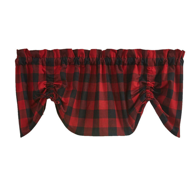 Buffalo Check Valance - Farmhouse Park Designs - The Fox Decor