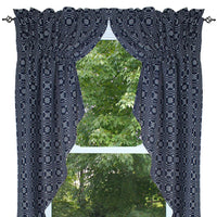 Lover's Knot - Indigo Gathered Swag C6130002 - The Fox Decor