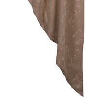Thumbnail for Taupe Candlewicking Taupe Gathered Swag Lined C6440038 - The Fox Decor