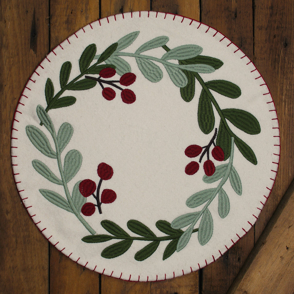 Holiday Pitcher Candle Mat - Interiors by Elizabeth