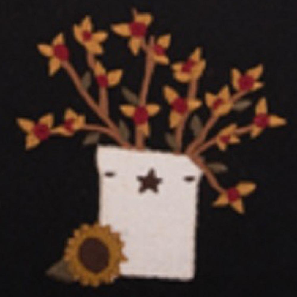Bitter Sweet Crock Candle Mat CMRE0322 - The Fox Decor
