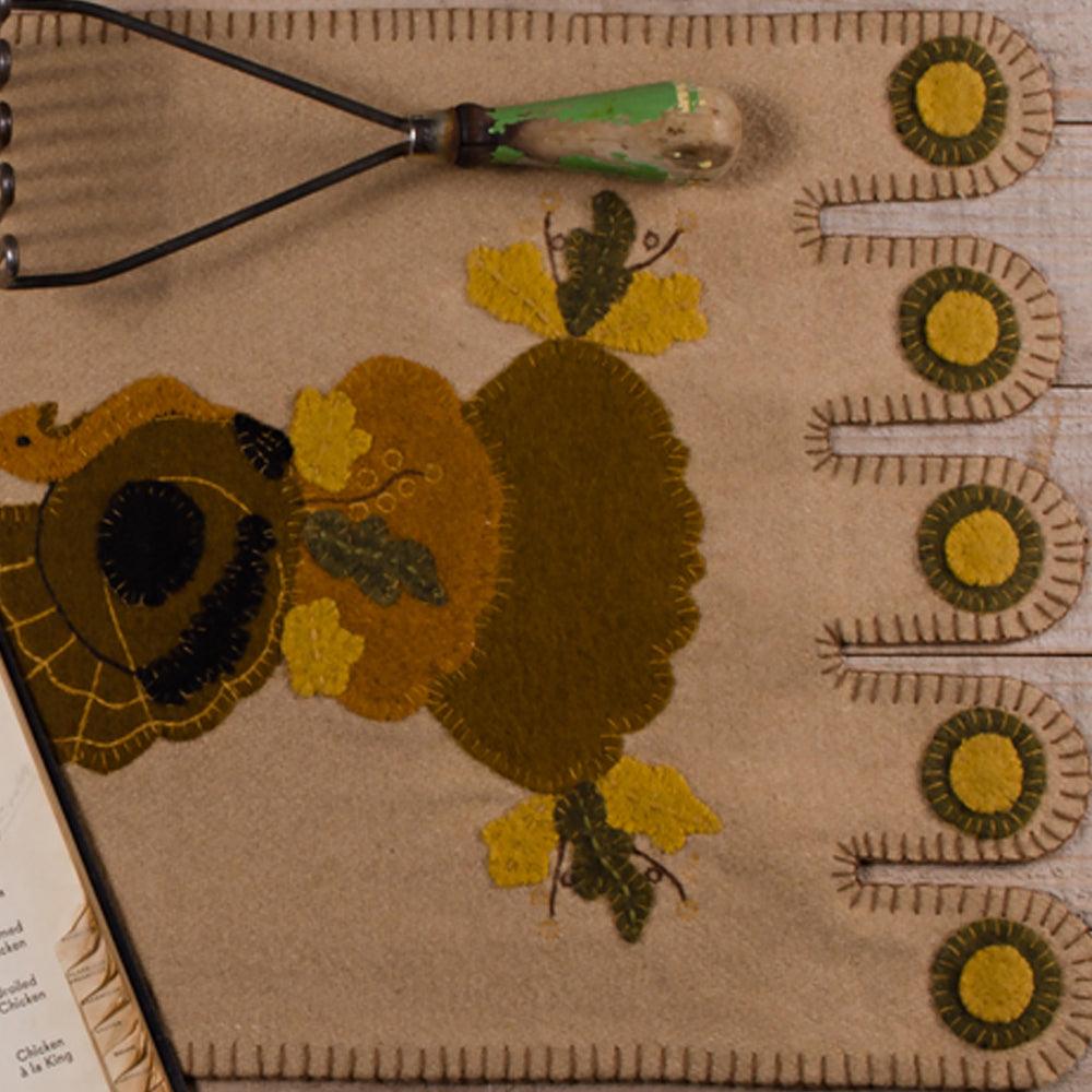 Turkey Nutmeg Candle Mat Set Of Two CMSL0042 - The Fox Decor