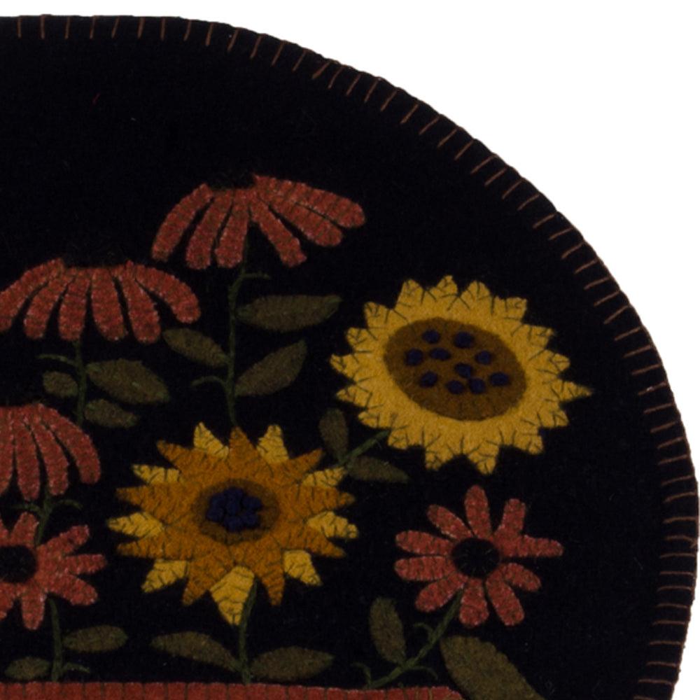 Ever Thankful Black Candle Mat Set Of Two CMSL0043 - The Fox Decor