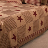 Heritage House Star Queen Bed Cover CQ040017 - The Fox Decor