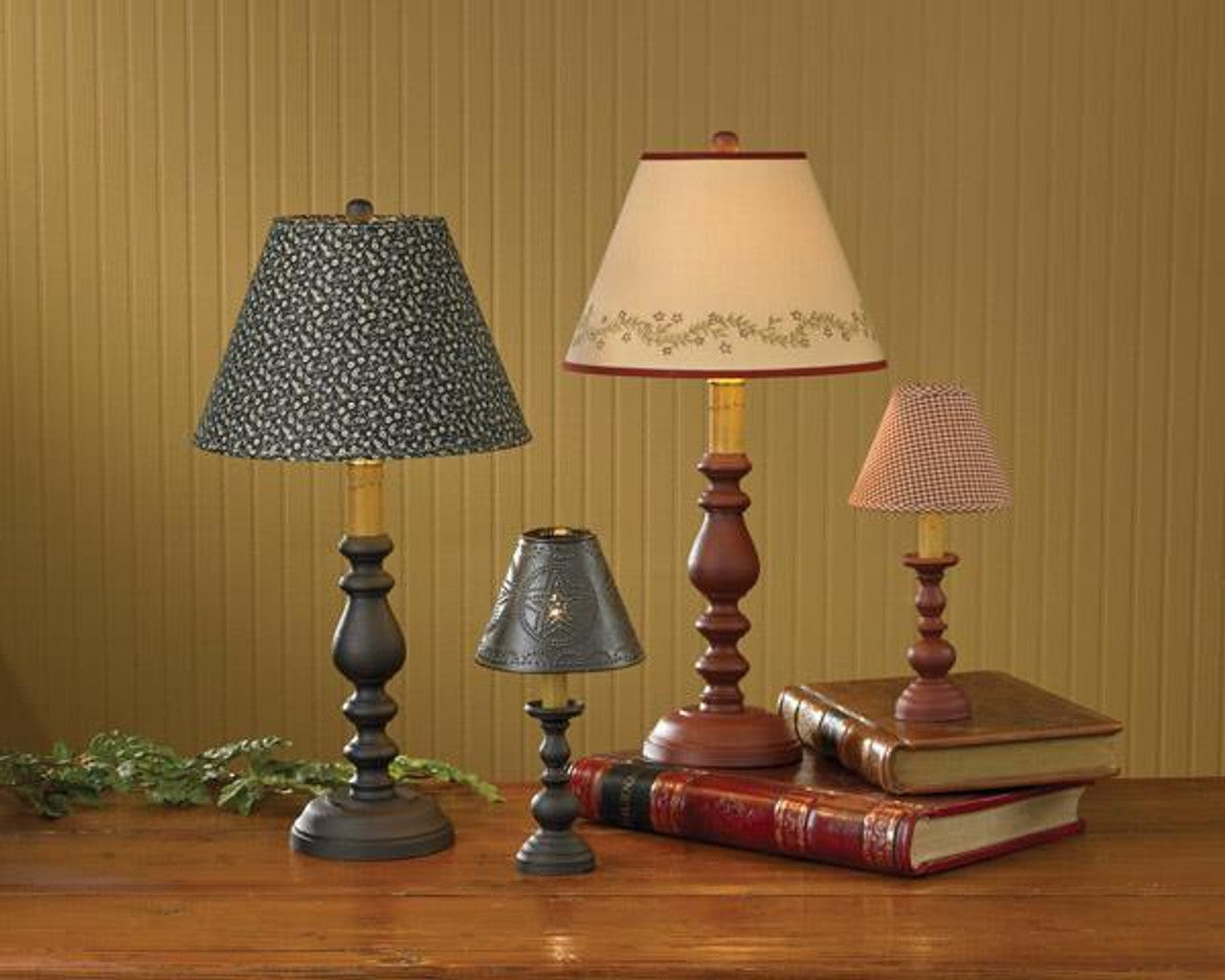 Candlestick Lamp 23" Black Park Designs