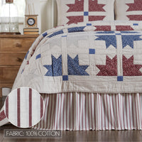 Thumbnail for Celebration Queen Bed Skirt 60x80x16 VHC Brands - The Fox Decor