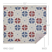 Thumbnail for Celebration King Quilt 105Wx95L VHC Brands
