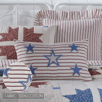 Thumbnail for Celebration Star Applique Pillow 14x22 VHC Brands