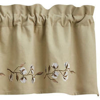 Cotton Wreath Valance Park Designs - The Fox Decor