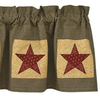 Thumbnail for Country Star Patch Valance Park designs - The Fox Decor