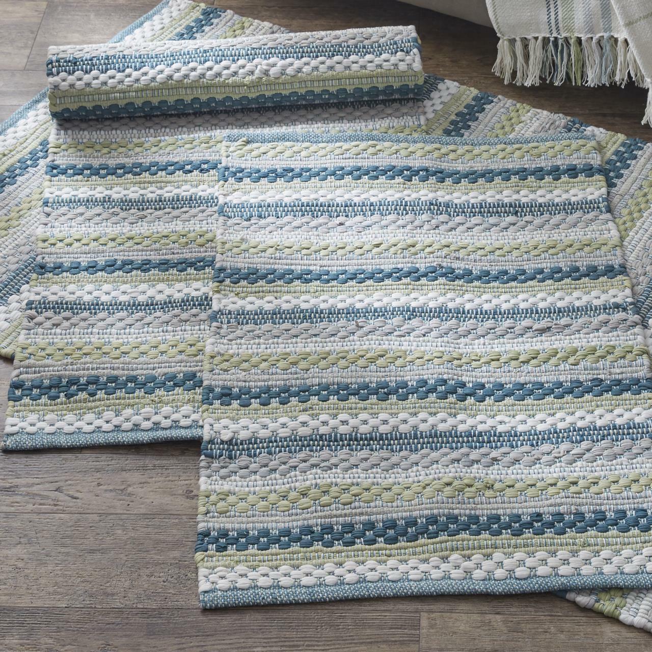 Dew Drop Rag Rugs - Park Designs - The Fox Decor