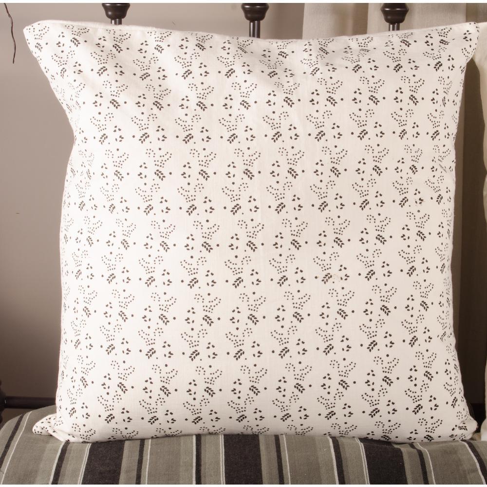 Farm House Euro Sham Euro Sham Cream ESCE0014 - The Fox Decor