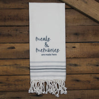 Thumbnail for Meals & memories are made here Towel - Interiors by Elizabeth