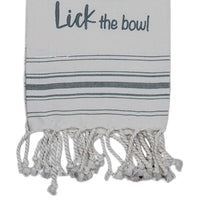 Life is short..Lick the bowl Set of two ET000004 - The Fox Decor