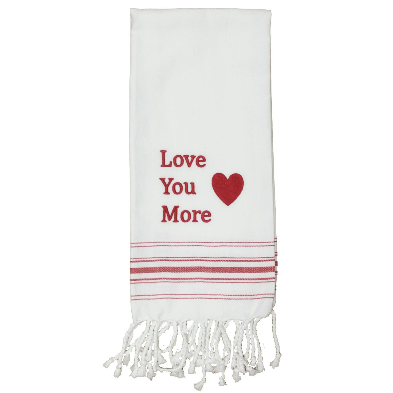 Red Love you More Towel ET000017 - The Fox Decor