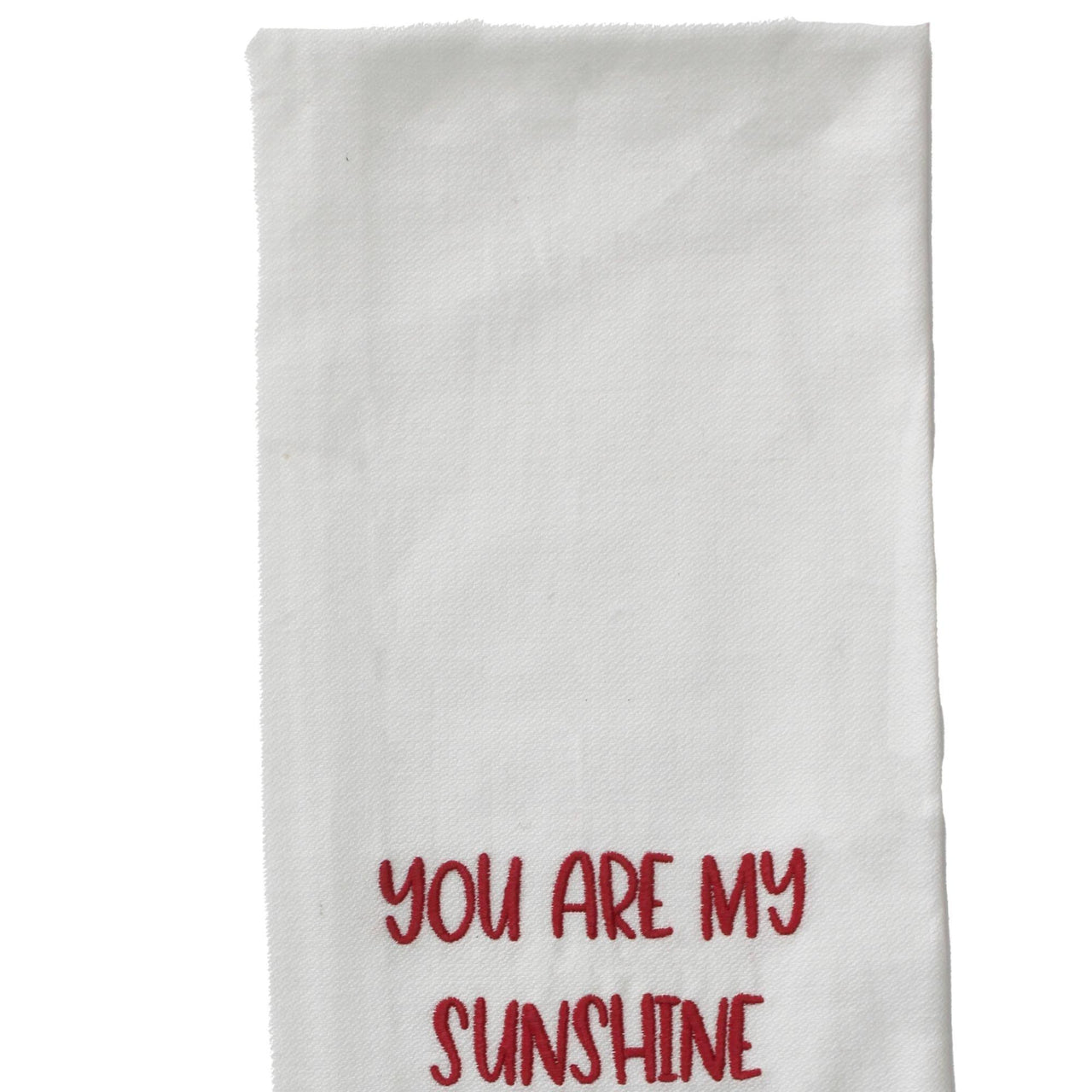 Red You are my Sunshine Towel ET000021 - The Fox Decor