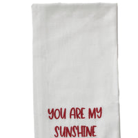 Red You are my Sunshine Towel ET000021 - The Fox Decor