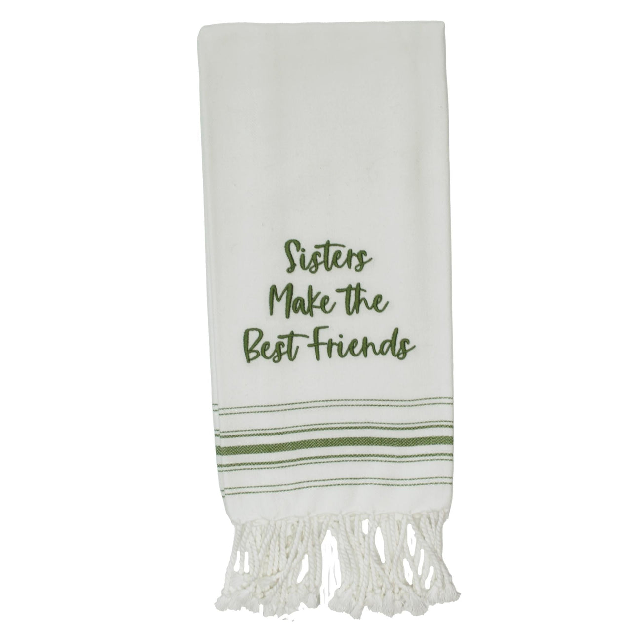 Grn Sisters Make Best Friends Towel - Interiors by Elizabeth