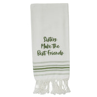 Thumbnail for Grn Sisters Make Best Friends Towel - Interiors by Elizabeth