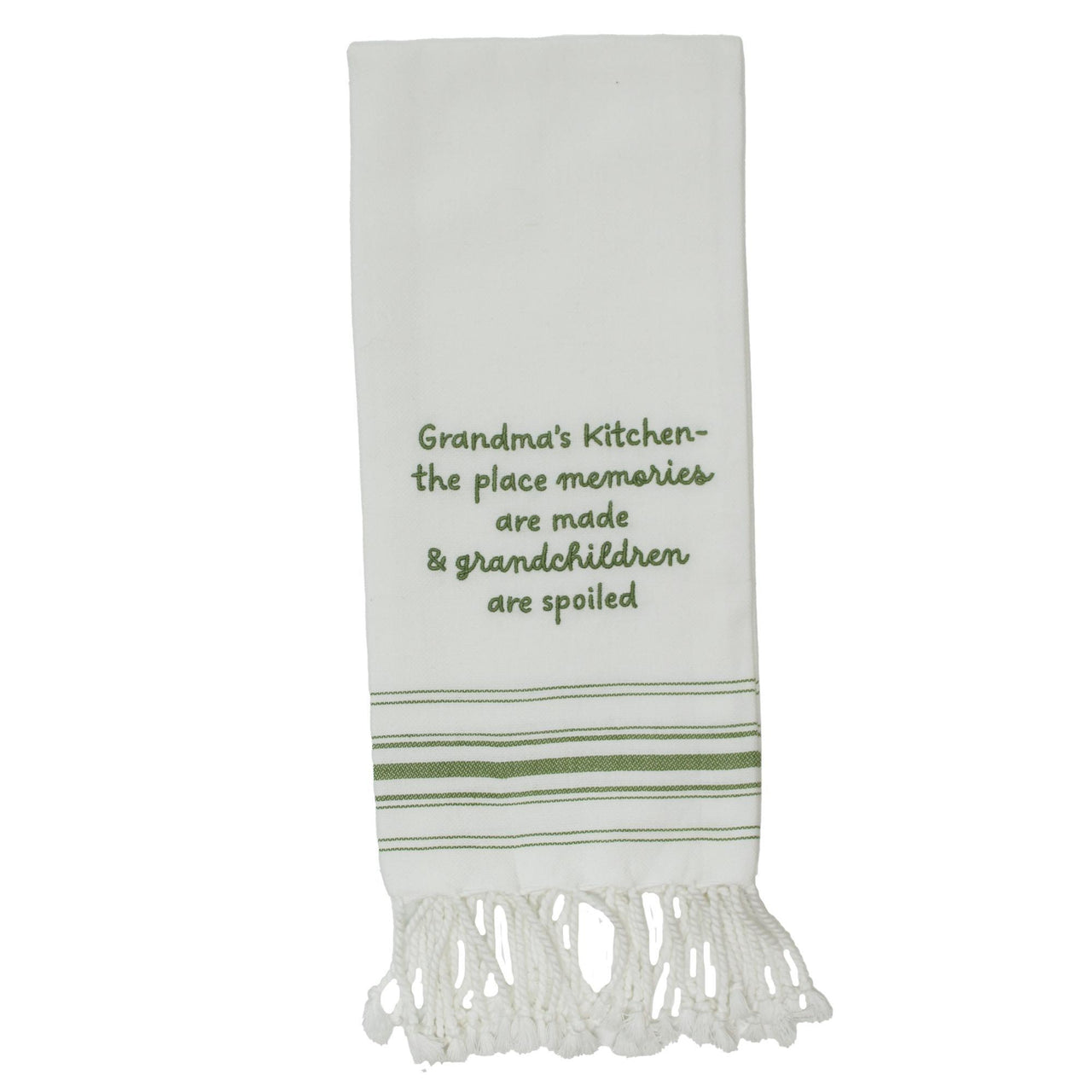 Grn Grandma's Kitchen Towel - Interiors by Elizabeth