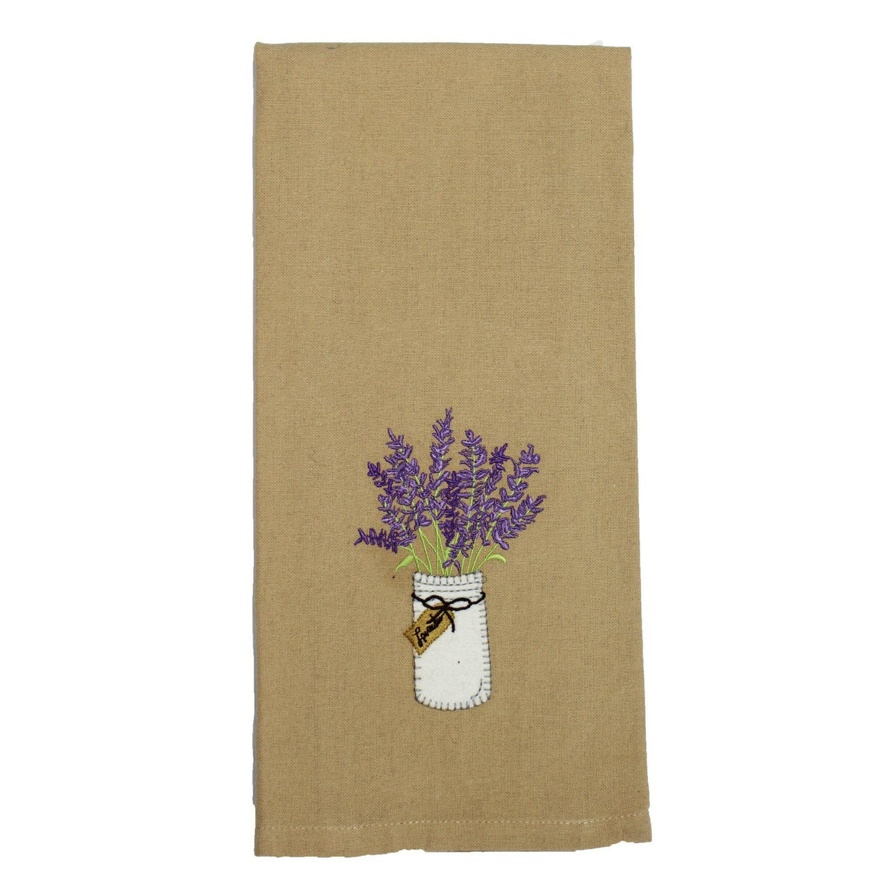 Lavender Mason Jar Towel ET000034 - The Fox Decor