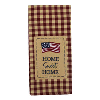 Thumbnail for Home Sweet Home Flag Towel - Interiors by Elizabeth