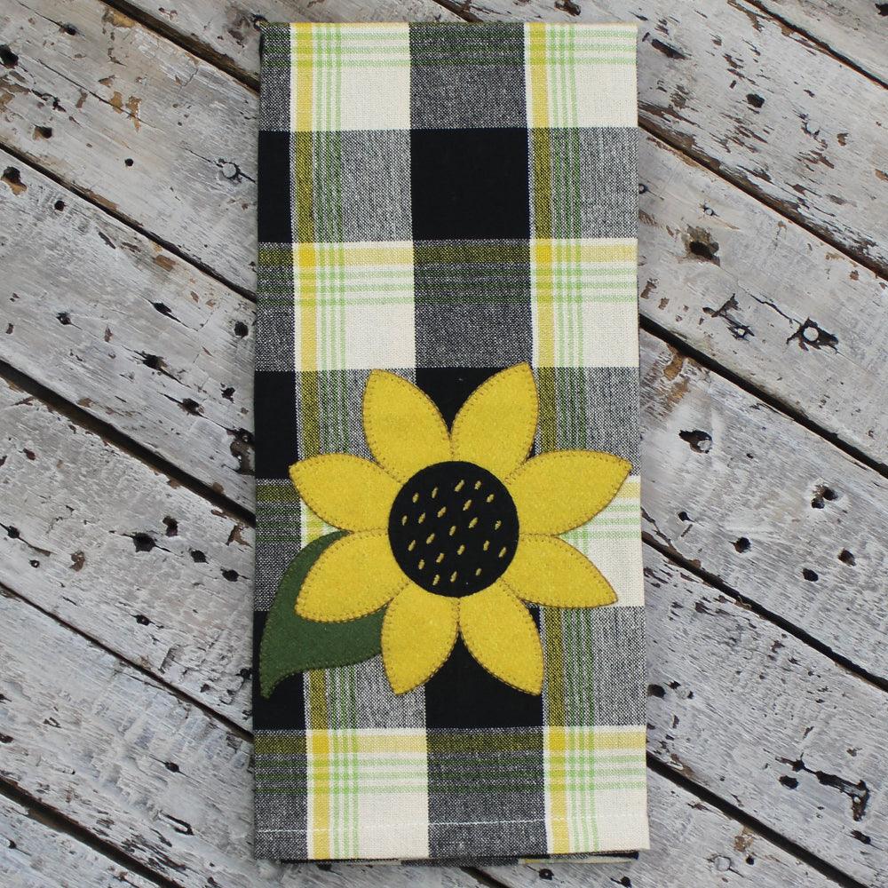Sunflower Buffalo Check Set of two ET000128 - The Fox Decor