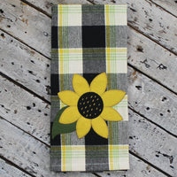 Sunflower Buffalo Check Set of two ET000128 - The Fox Decor