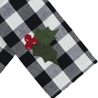 2 in 1 Buffalo Check Pumpkin, Holly Towel Set of two ET220019 - The Fox Decor
