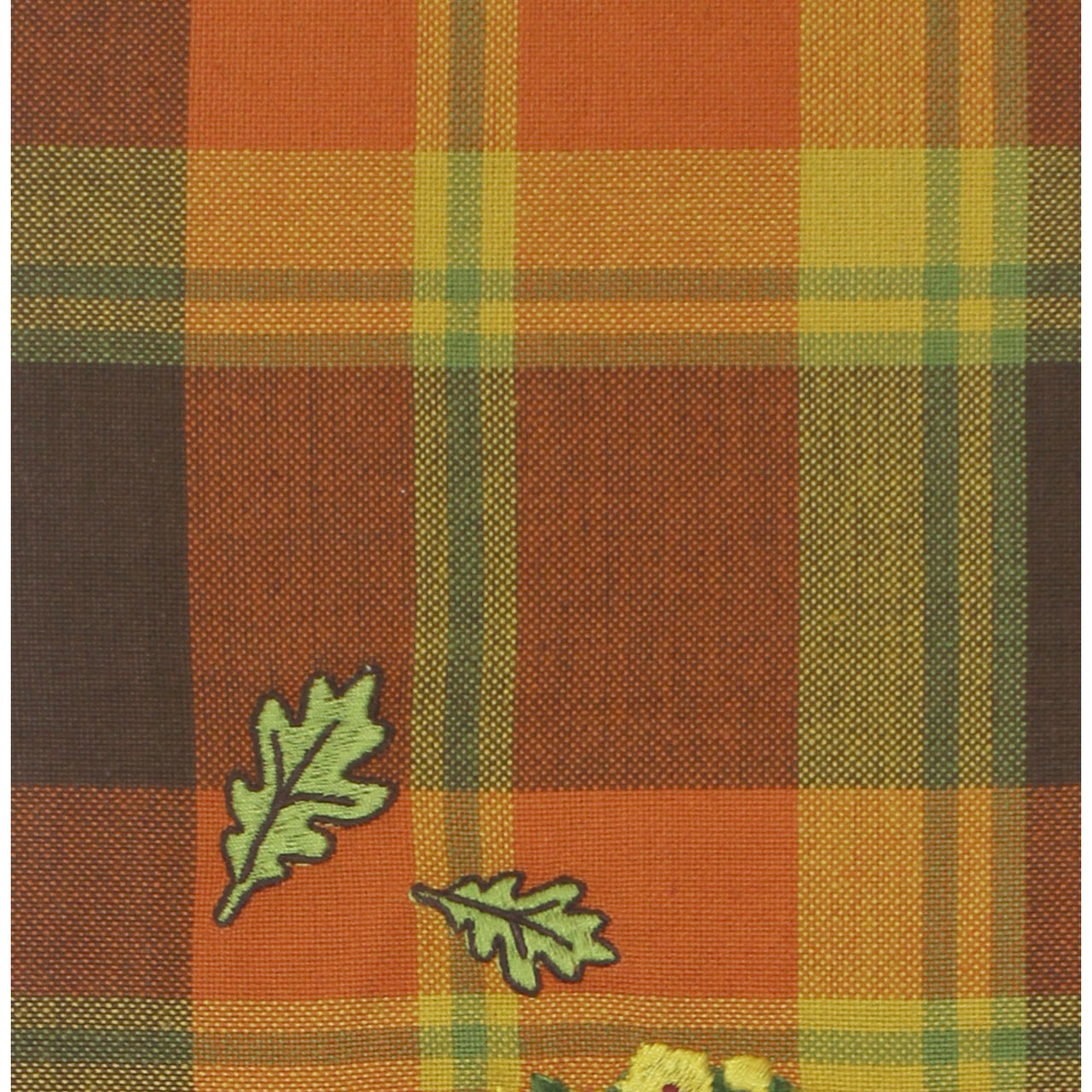 F Autumn Plaid Mums Towel ET336020 - The Fox Decor