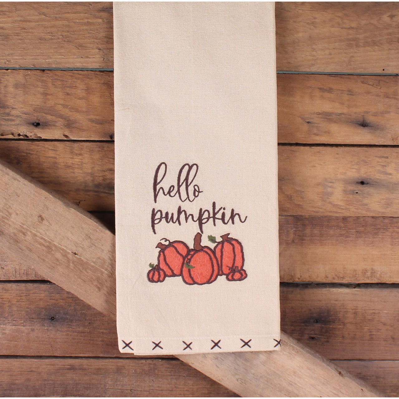 F hello pumpkin Towel ET376024 - The Fox Decor