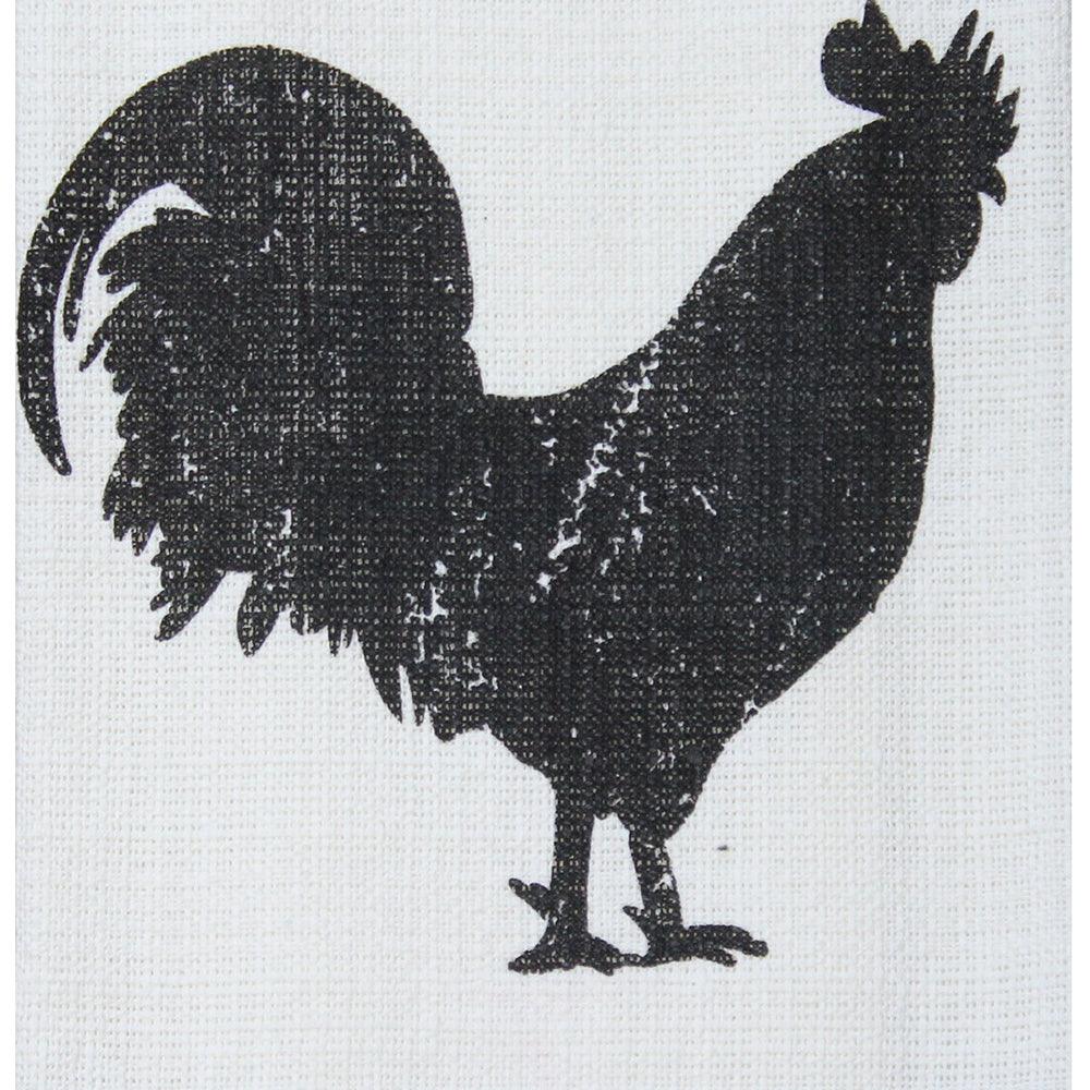 Farmhouse Rooster - Cream Set of two ET550005 - The Fox Decor