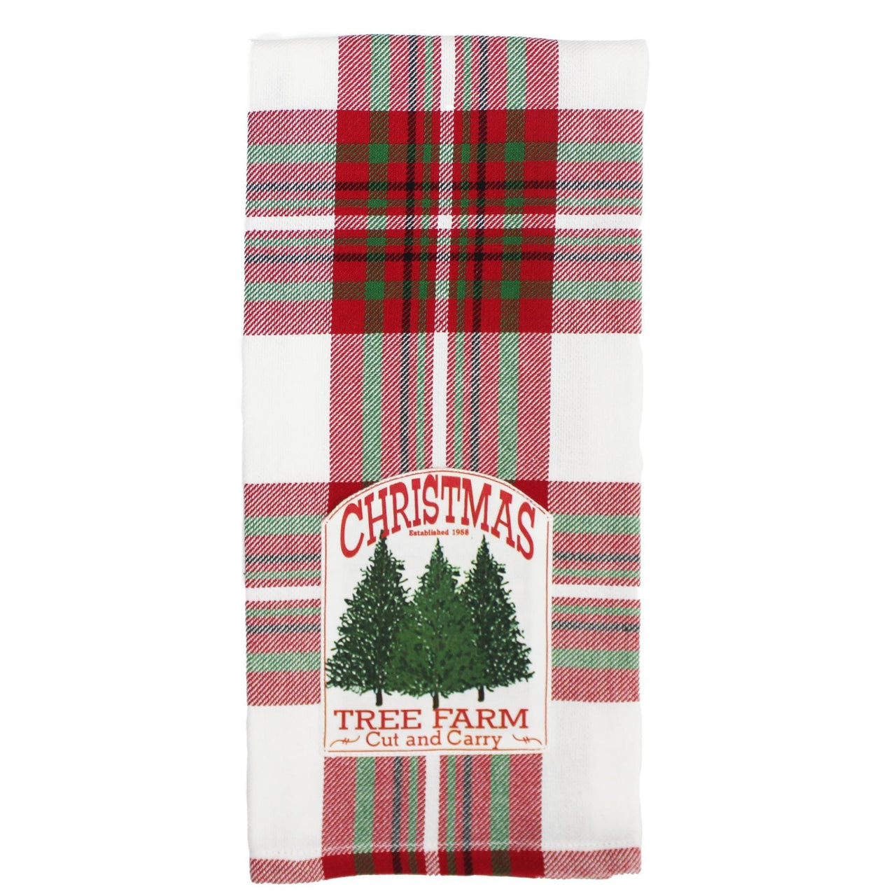 C Tree Farm Sign Towel ET784206 - The Fox Decor