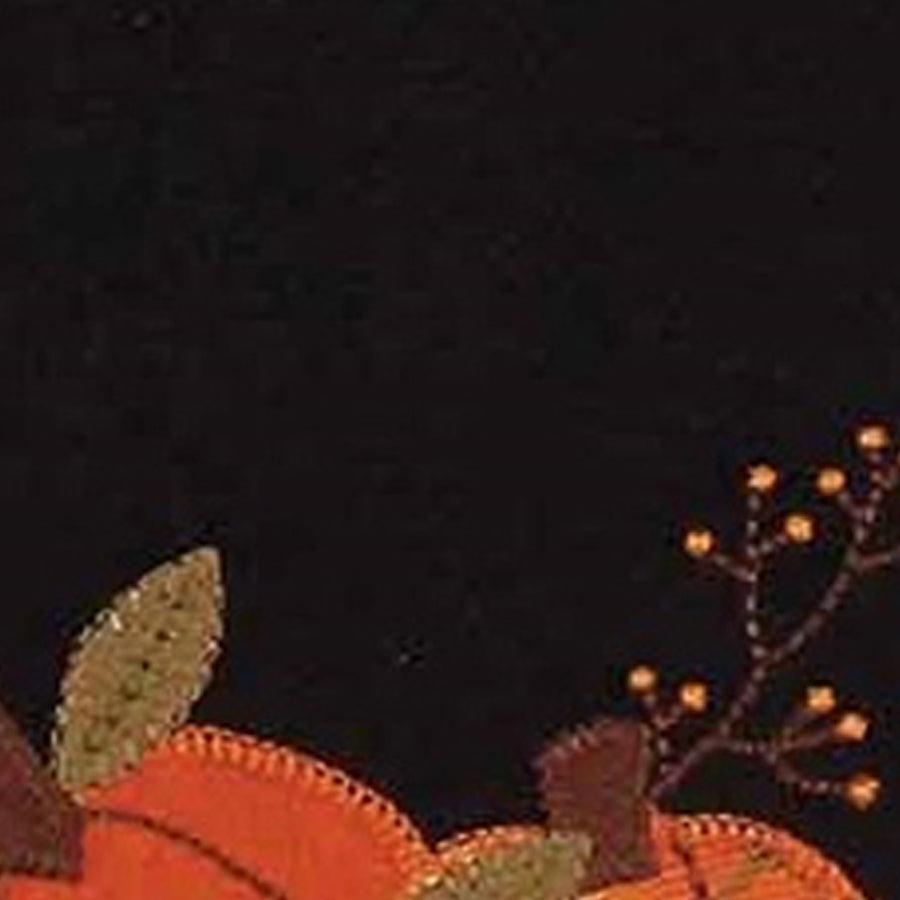 Pumpkin Thyme Towel Black Set Of Two ETAR00E1 - The Fox Decor