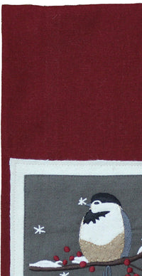 Thumbnail for Chickadees Red towel ETGD2085