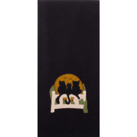 Thumbnail for Cats On A Fence Towel Black Set Of Two ETGP0001 - The Fox Decor