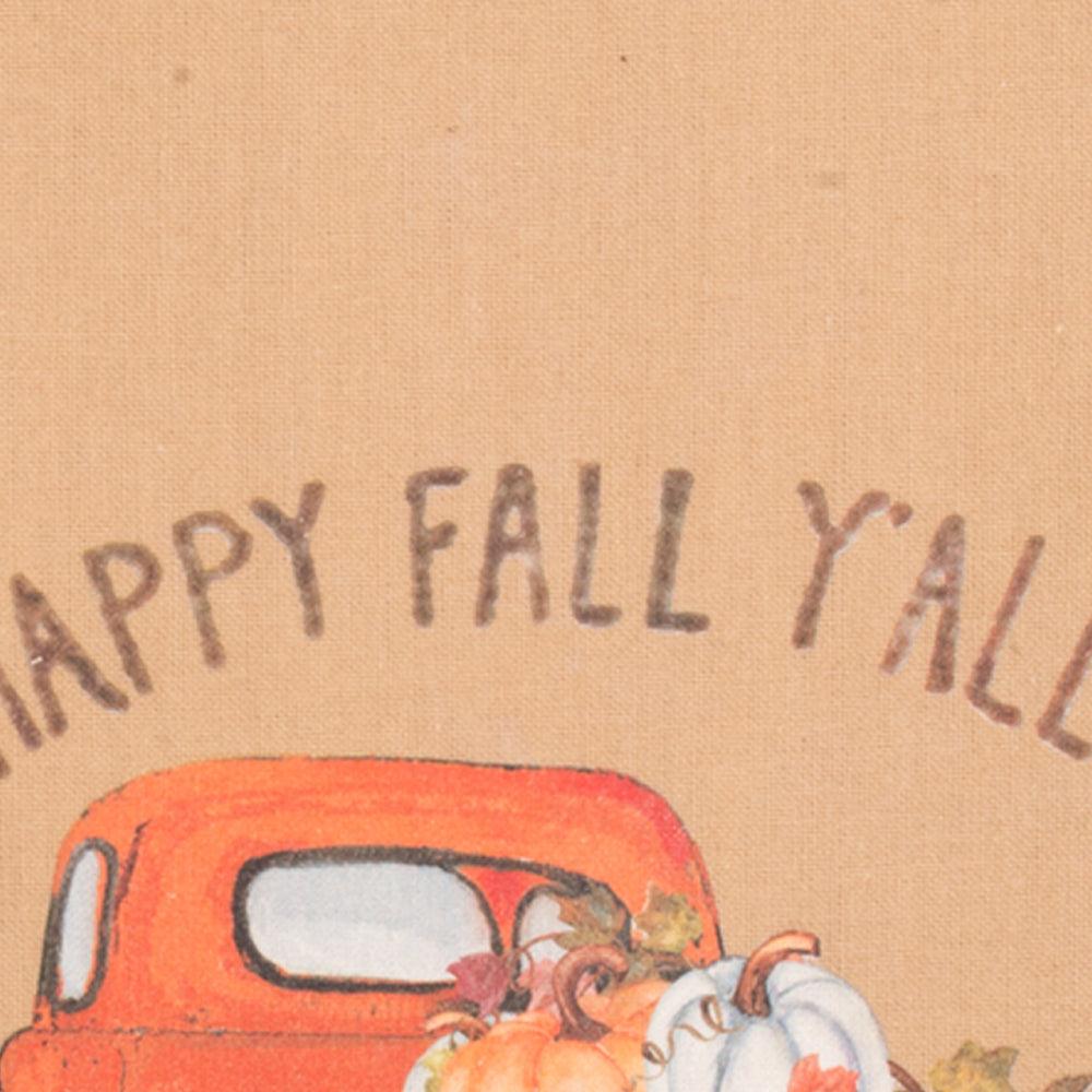 Happy Fall Y'All Truck Towel Set of two ETKH0312 - The Fox Decor