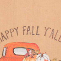 Happy Fall Y'All Truck Towel Set of two ETKH0312 - The Fox Decor