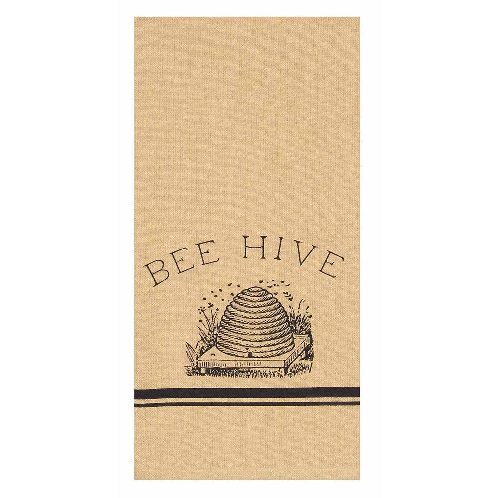 Nutmeg Bee Hive Towel Set Of Two ETRE0015 - The Fox Decor