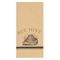 Thumbnail for Nutmeg Bee Hive Towel Set Of Two ETRE0015 - The Fox Decor