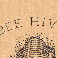 Thumbnail for Nutmeg Bee Hive Towel Set Of Two ETRE0015 - The Fox Decor
